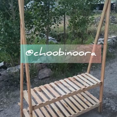 رگال چوبی دو طبقه
